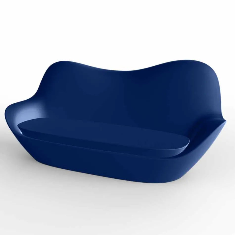 Modern design polyethylene garden sofa Sabinas by Vondom Viadurini