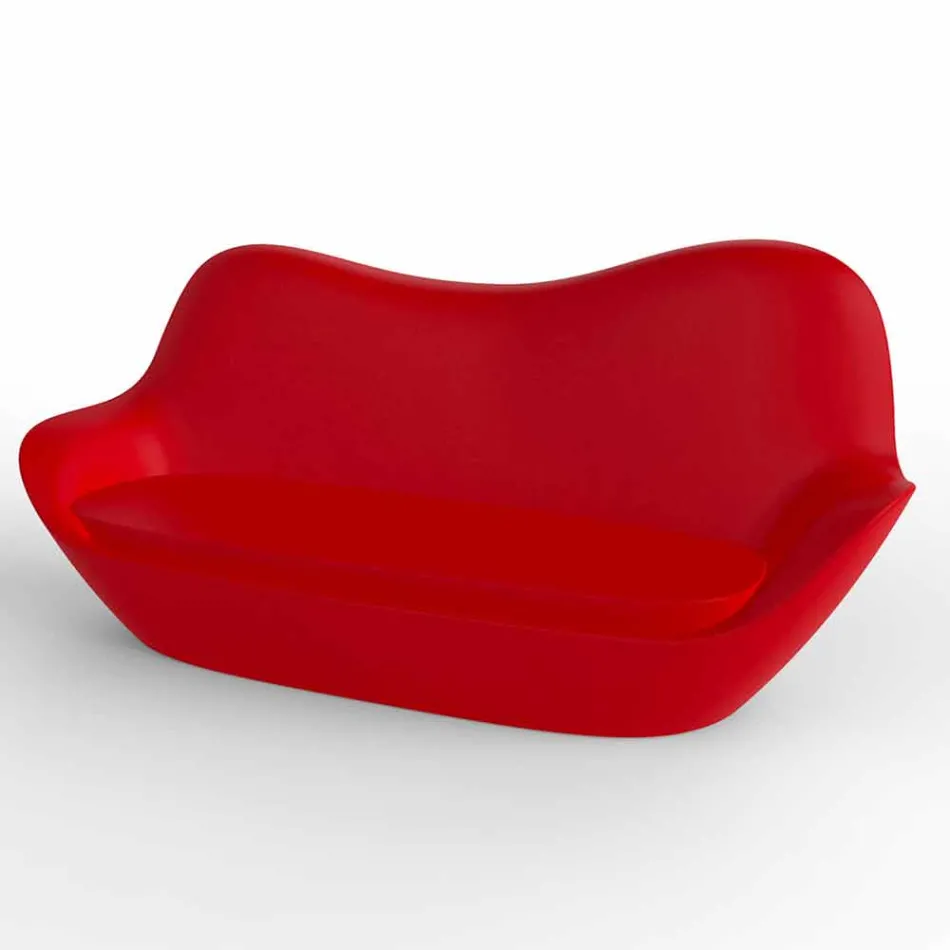 Modern design polyethylene garden sofa Sabinas by Vondom Viadurini
