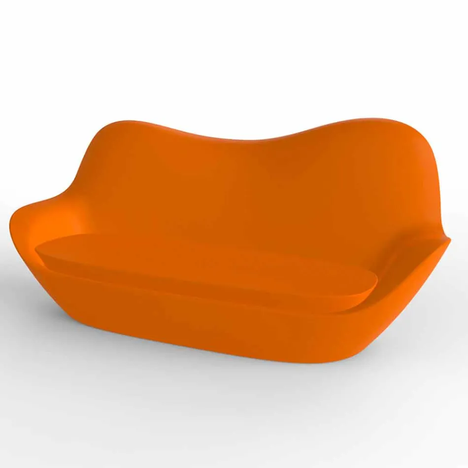 Modern design polyethylene garden sofa Sabinas by Vondom Viadurini