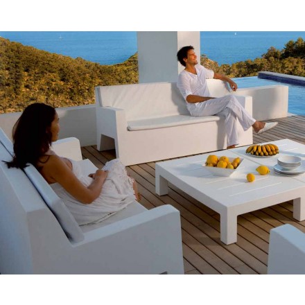 Jut by Vondom garden sofa, in polyethylene resin, design Viadurini