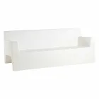 Jut by Vondom garden sofa, in polyethylene resin, design Viadurini