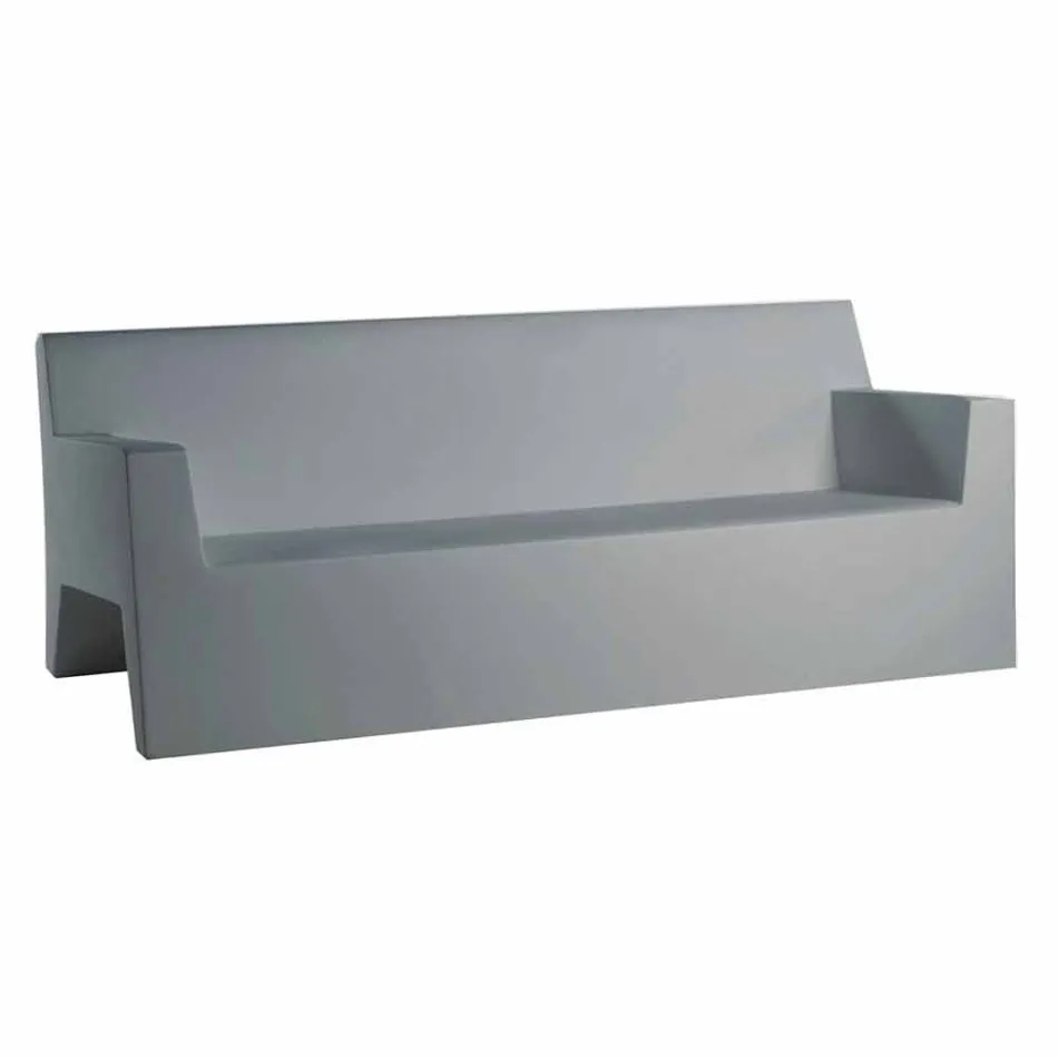 Jut by Vondom garden sofa, in polyethylene resin, design Viadurini