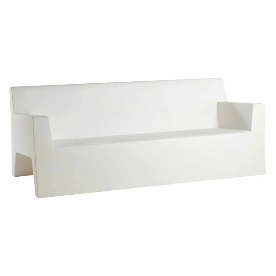 Jut by Vondom garden sofa, in polyethylene resin, design Viadurini