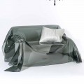 Modern design sofa made of plexiglass Jolly,made in Italy, fumé finish