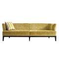 Design sofa upholstered in beech wood Grilli Kipling made Italy