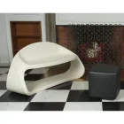 Two Seater Indoor or Outdoor Sofa in Polyethylene Made in Italy - Doubles Viadurini