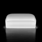 Bright Garden Sofa in Polyethylene with LED Made in Italy - July Viadurini