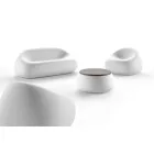 Modern Outdoor Sofa in Polyethylene of Made in Italy Design - Ervin Viadurini