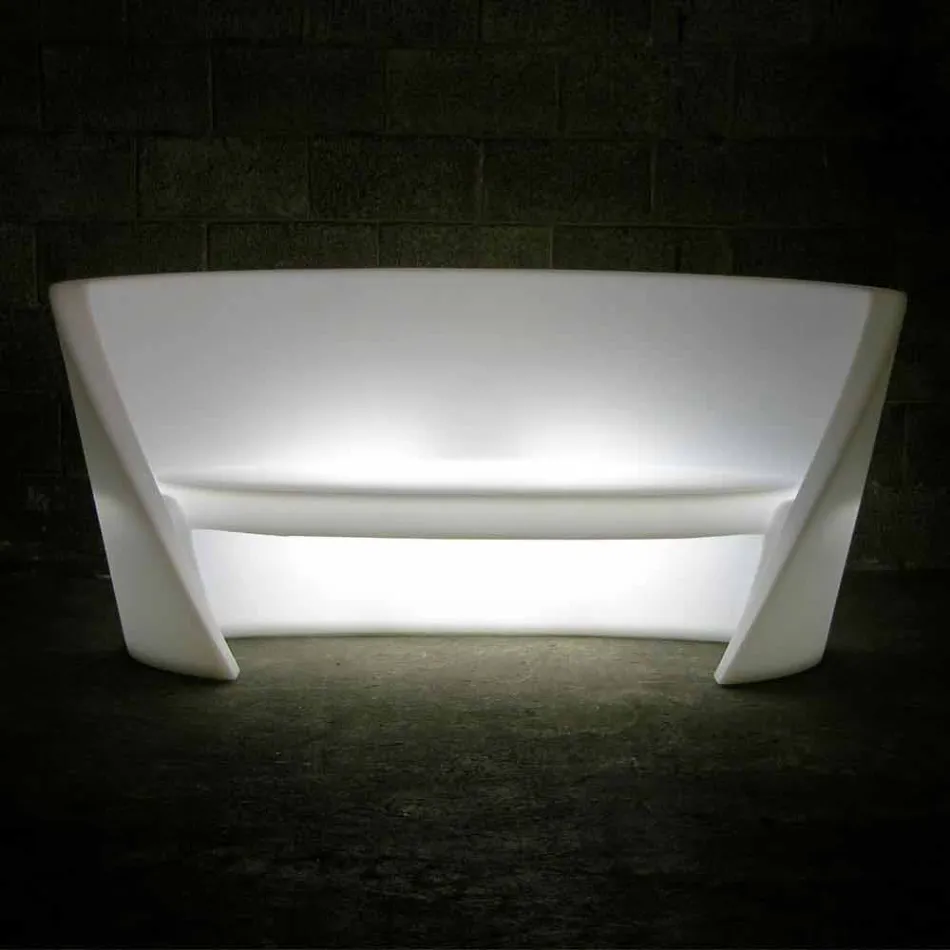 Slide Rap design indoor polyethylene sofa made in Italy Viadurini