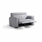 2 seater electric relax sofa, 2 Lilia electric seats, made in Italy Viadurini