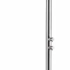 Chromed Stainless Steel Garden Shower with Foot Wash Made in Italy - Marlen Viadurini