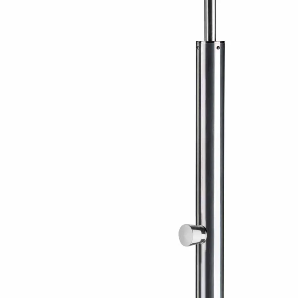 Steel Garden Shower with Timed Faucet Made in Italy - Norton Viadurini