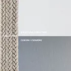 Steel Garden Swing with Ropes and Cushions Included Made in Italy - Bronn Viadurini