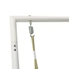 Aluminum Garden Swing and Seat with Water Repellent Cushions - Beach Viadurini