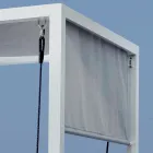 Suspended Garden Swing Made of Painted Aluminum - Broccard Viadurini