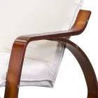 Indoor Swing Made of Birch Wood and Fabric - Abissi Viadurini