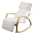 Indoor Swing Made of Birch Wood and Fabric - Abissi Viadurini