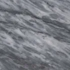 Two Coasters in White and Gray Marble with Cork Made in Italy - Jessa Viadurini