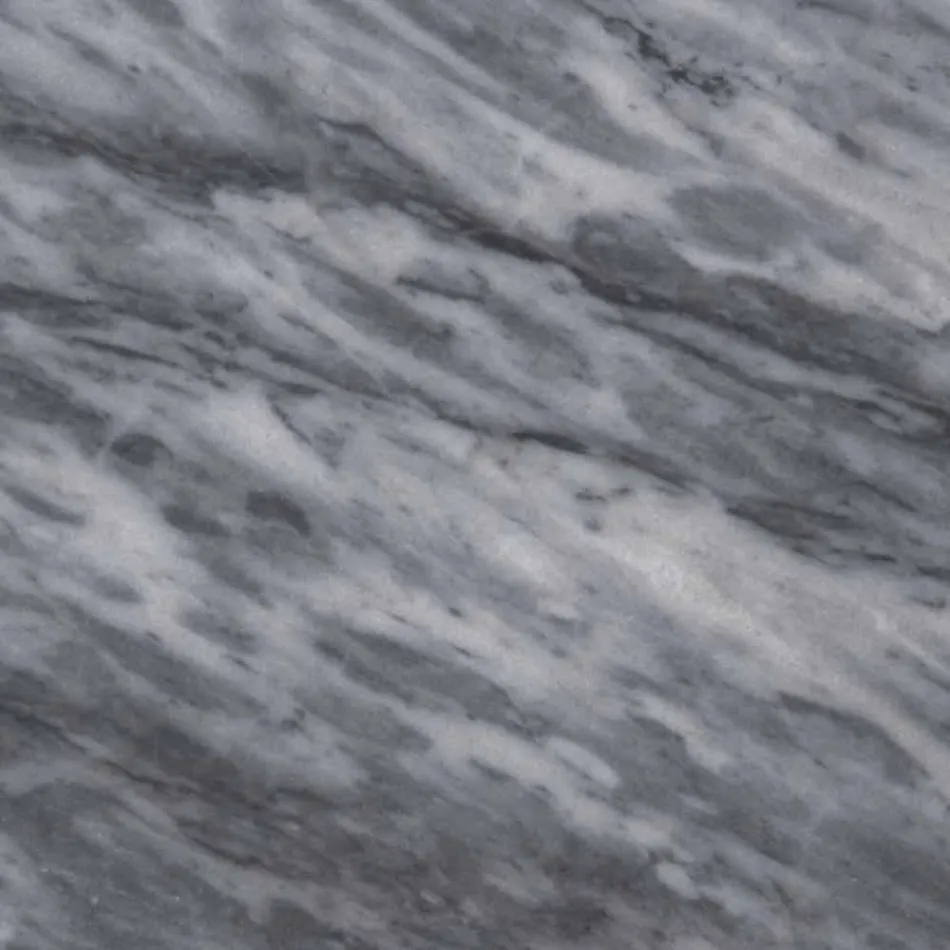 Two Coasters in White and Gray Marble with Cork Made in Italy - Jessa Viadurini