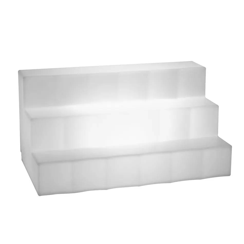 Bottle Exhibitor with Three Steps Made in Italy - Capo Viadurini