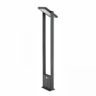 Outdoor Solar Led Spotlight in White or Matt Black Aluminum - Agorio Viadurini