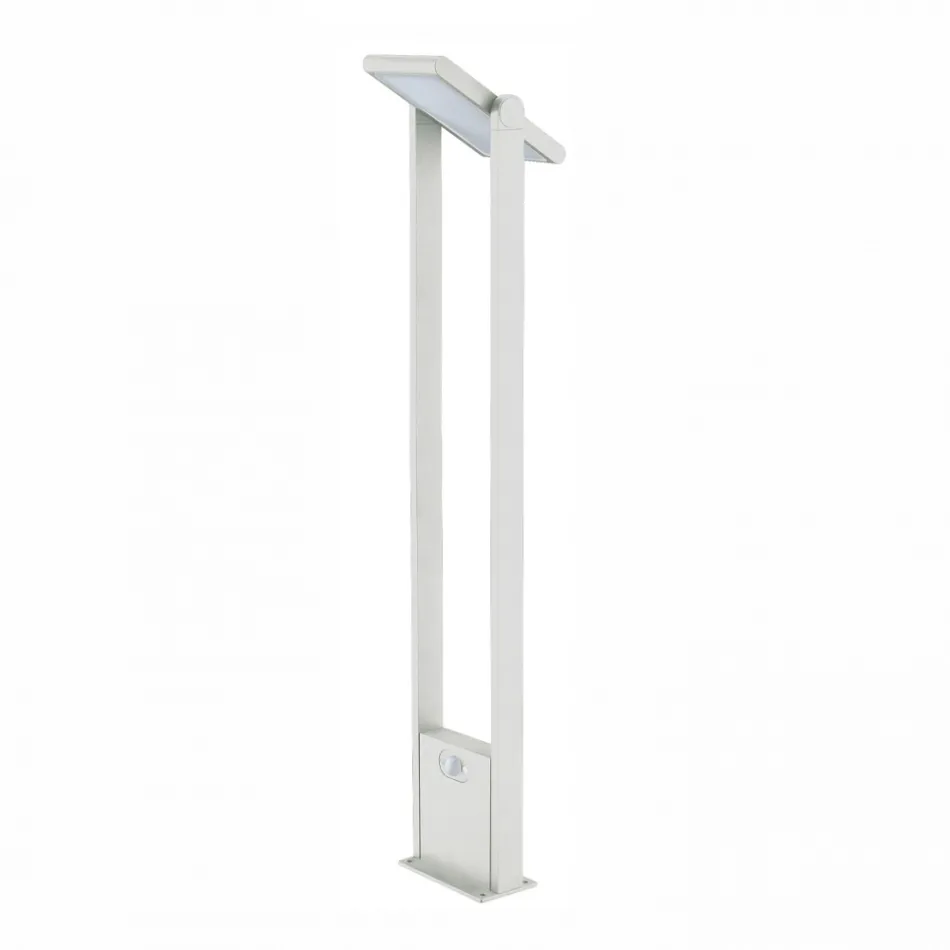 Outdoor Solar Led Spotlight in White or Matt Black Aluminum - Agorio Viadurini