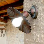 Recessed ceiling light in antique brass owl Viadurini