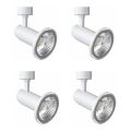 Adjustable Ceiling Light in White Aluminum, 4 Pieces - Lazzaro
