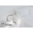 Linen Pillowcase with White Lace for Luxury Design Bed Made in Italy - Kiss Viadurini