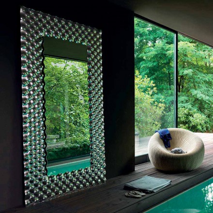 Fiam Italia Pop modern wall / floor mirror 216x116cm made in Italy Viadurini
