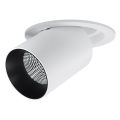 Led Projector Adjustable Indoor Ceiling Light in Aluminum - Etruscan