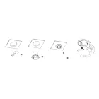 Photoprojector Adjustable Led Ceiling Light in Aluminum 4 Pieces - Etruscan Viadurini