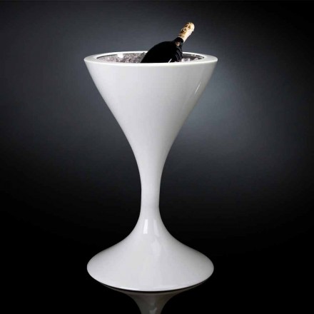 Floor Frappeuse in White Polyethylene Made in Italy - Bratislava Viadurini