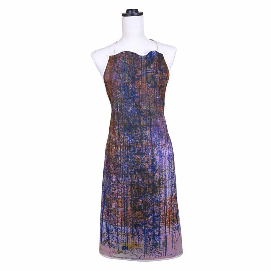 Handmade Apron Handmade Print Single Piece in Cotton - Brands Viadurini