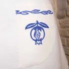 Italian Hand Crafted Linen Apron One Piece - Brands Viadurini