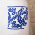 Italian Hand Crafted Linen Apron One Piece - Brands Viadurini