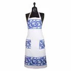 Italian Hand Crafted Linen Apron One Piece - Brands Viadurini