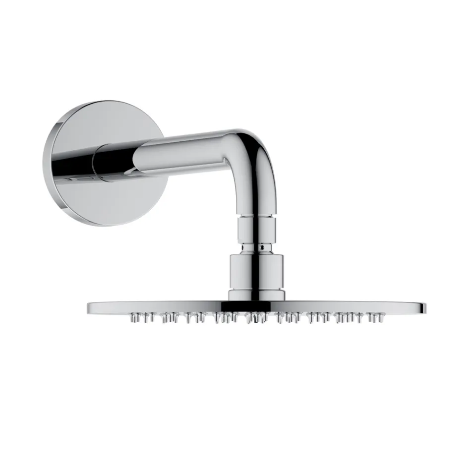 2-Way Shower Group Showerhead and Hand Shower Round or Square Rosette - Imperio Viadurini