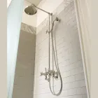 Vintage Shower Group with Brass Rod Made in Italy – Silvana Viadurini
