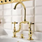 Vintage Design Bridge Basin Group in Brass Made in Italy – Katerina Viadurini