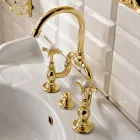 Vintage Design Bridge Basin Group in Brass Made in Italy – Katerina Viadurini