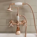 Vintage Design Brass Bathtub Group Made in Italy - Klarisa Viadurini