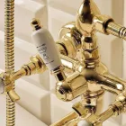Vintage Style Brass Bathtub Group Made in Italy - Katerina Viadurini