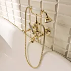 Vintage Style Brass Bathtub Group Made in Italy - Katerina Viadurini