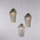 Glass and Metal Designer Lighting Made in Italy for Creating - Libra Viadurini