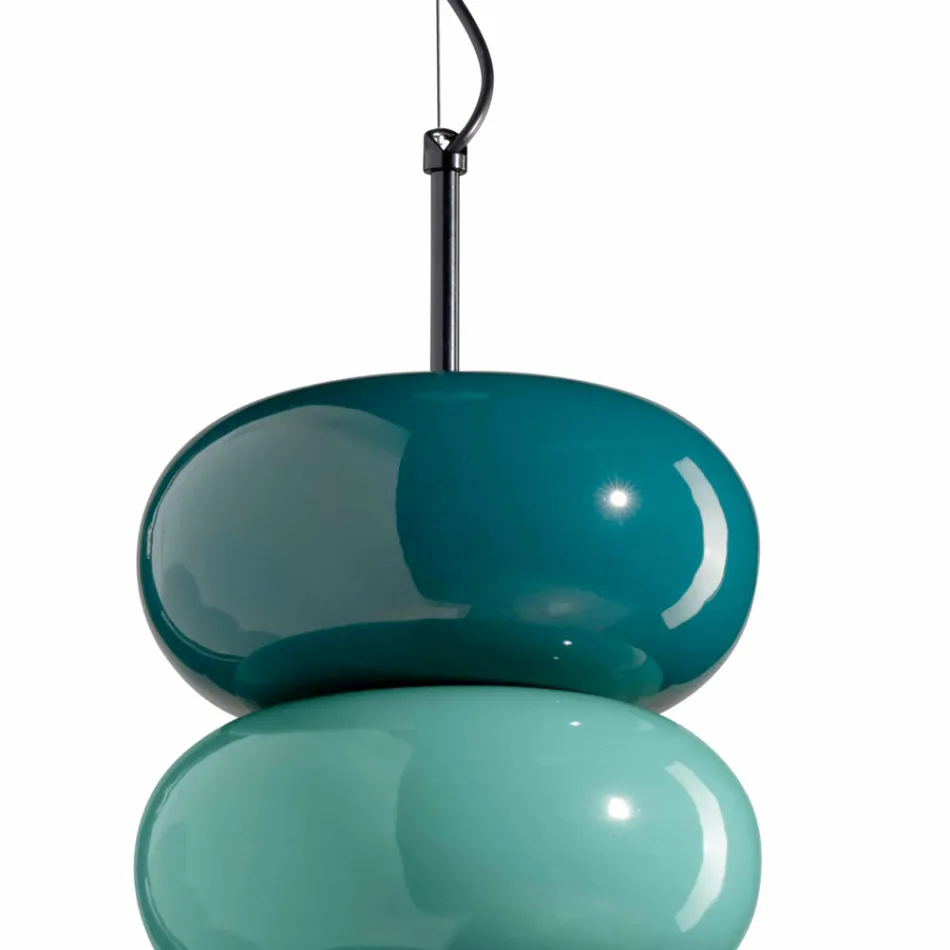 3-element lamp in ceramic of different shapes Made in Italy - Bumbum Viadurini