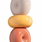 4-element lamp in ceramic of different shapes Made in Italy - Bumbum Viadurini