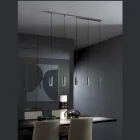 5 Pendant Lamp in Metal Made in Italy - Read Viadurini