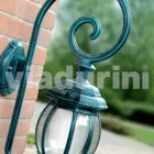 Outdoor wall lamp in die-cast aluminum made in Italy, Anika Viadurini