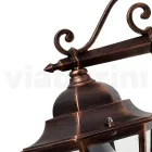 Garden Wall Lamp in Die-Cast Aluminum Made in Italy - Pinako Viadurini